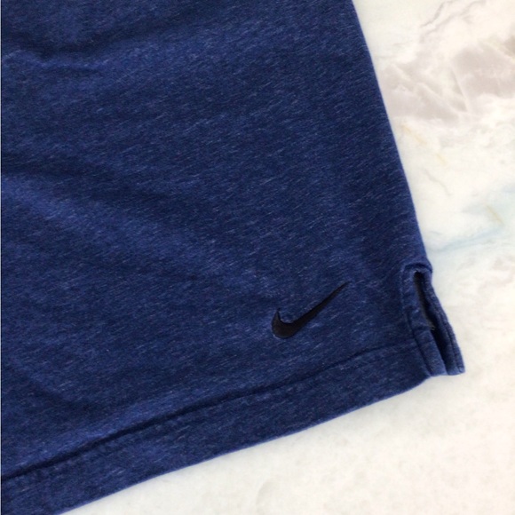 Nike Dri-Fit Training Shorts. Size 4XLT.  Dark Blue. Big / Tall. - Picture 4 of 4